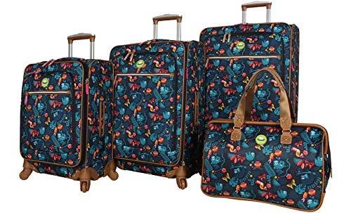 Комплект из 4 чемоданов Lily Bloom коллекция чемоданов с колесиками-спиннерами для женщин - Изображение 3 из 4