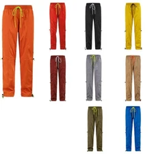 MEN'S CASUAL SIDE POCKETS  ADJUSTABLE ELASTIC CORD HYPER JOGGER PANTS    EP9855