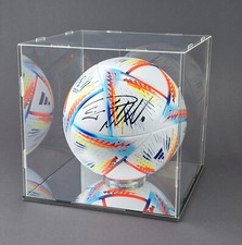 Cristiano Ronaldo CR7 ball FIFA Qatar 2022 Hand Signed w/COA free shipping