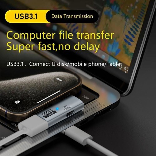 Câble Adaptateur OTG USB Type-C Vers USB - Longueur 21 Cm - Compatible Hotwav R8 Et Autres Appareils Type-C