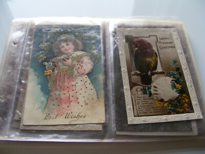 Original Postkarten 1929 bis 1936 To Eric James Read 31 Birthday & 1 Christmas 