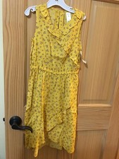 NWT Carter's Floral Dress Girls Yellow Size 6/6x,7,8,10,12,14