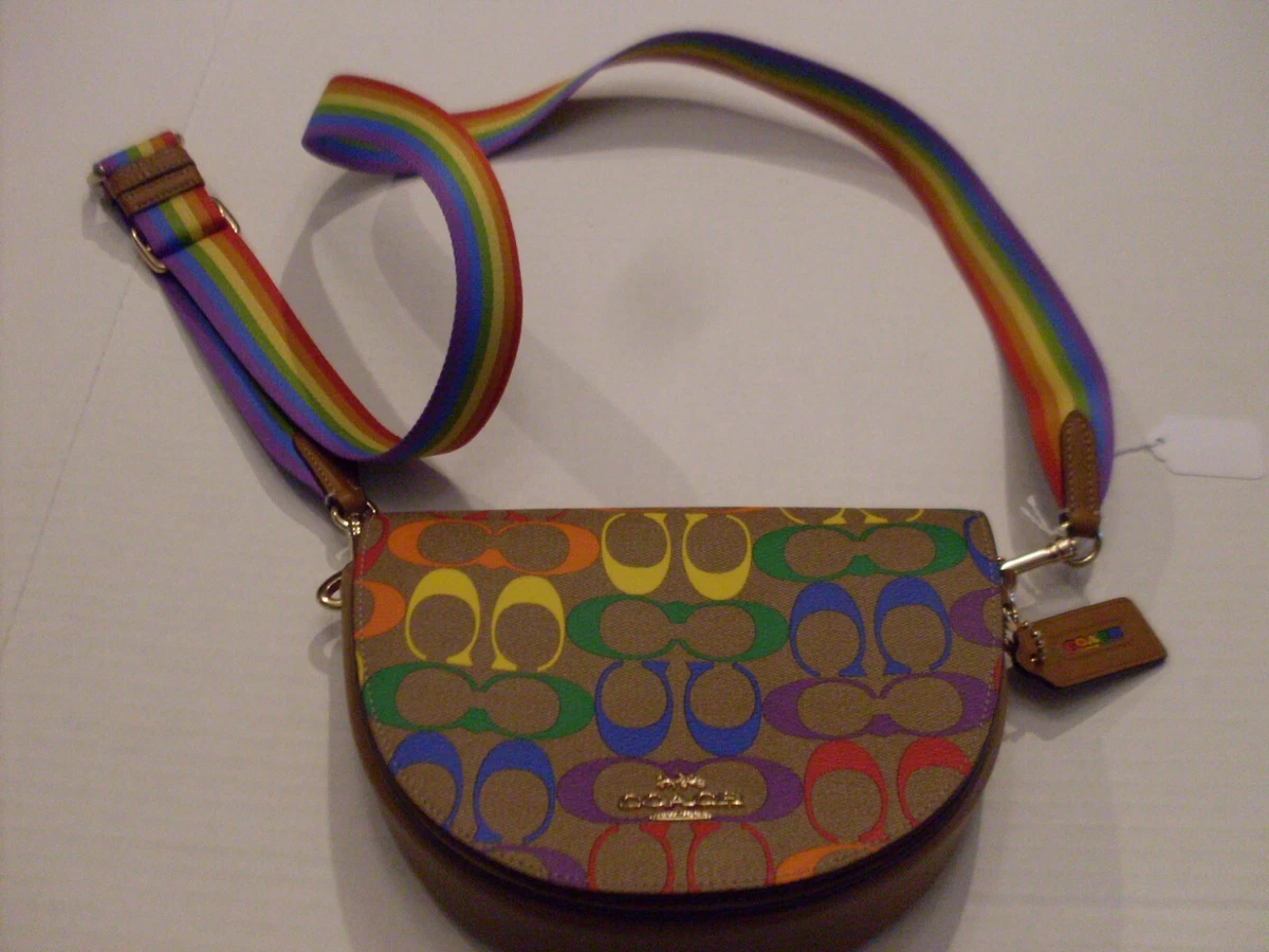 Coach Crossbody Purse Rainbow Collection C2177 C4098 eBay