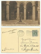 FLORENCE (030) - FLORENCE Courtyard of Palazzo Vecchio, reordered in - Fp/Vg 1913