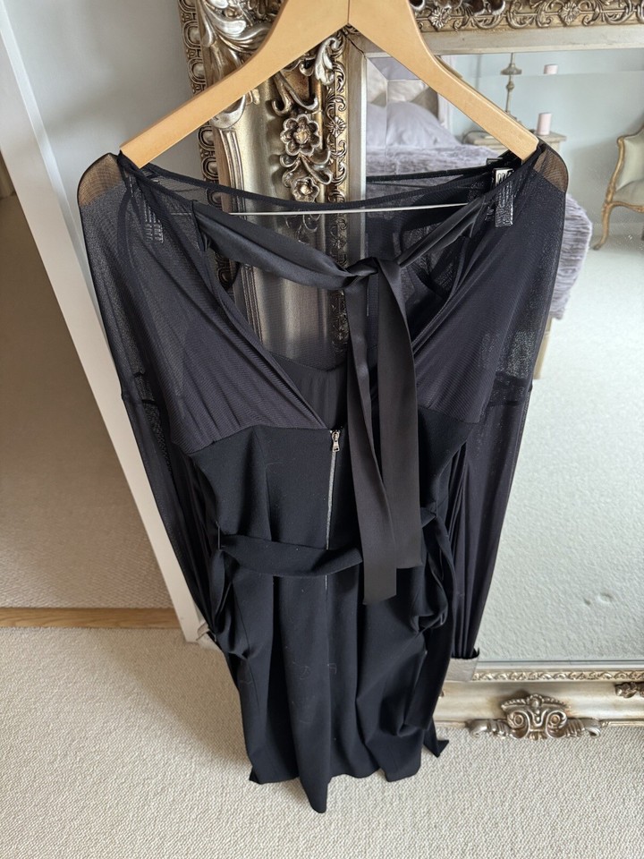 Dolce Gabbana Black Cocktail Dress eBay
