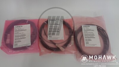 NEW LOT OF 3 ARISTA CAB-SFP-SFP-5M CBL-00006-02 PASSIVE COPPER CABLE 10GBASE
