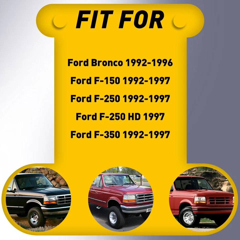 Manija de palanca de cambios F4TZ-7210-B para Ford F150 F350 F250 1992-97 Foto 3 de 4