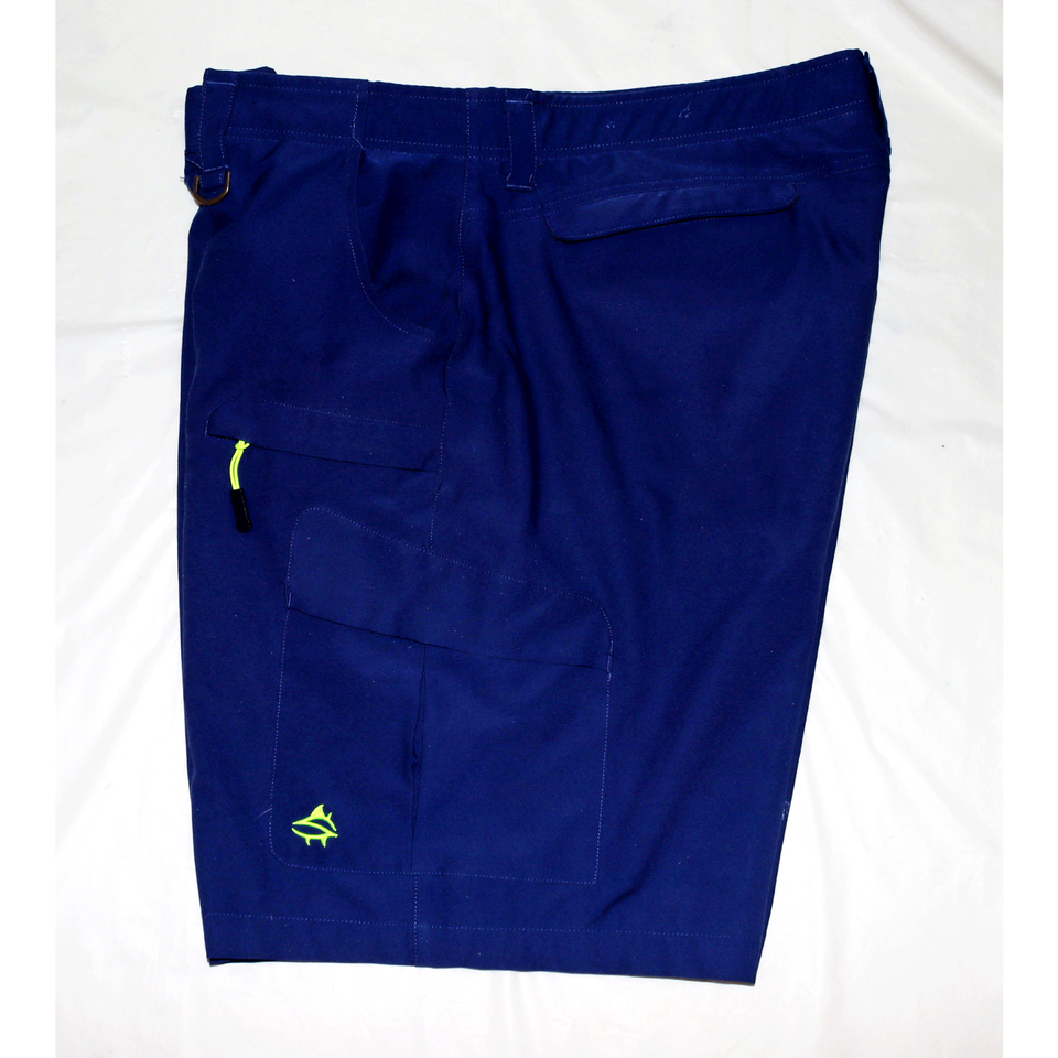 Loco Skailz Harbor Performance Men's Fishing Cargo Shorts Pool Quick