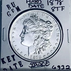 1878 8TF BU GEM MORGAN SILVER DOLLAR UNC MS+++ U.S. MINT RARE KEY COIN 6932