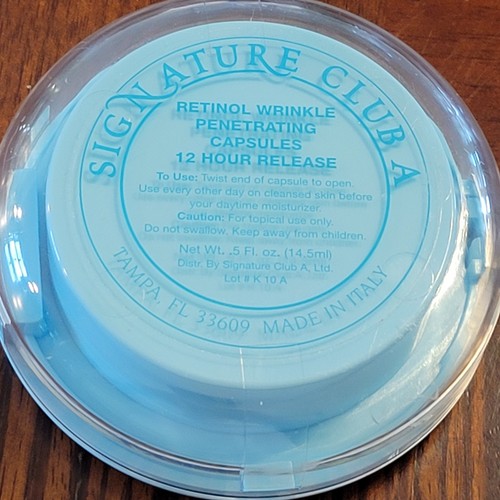 Signature Club Brand New With SEAL On. Retinol Wrinkle Capsules. - Picture 6 of 6