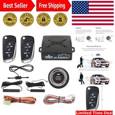 High-Security Car Alarm Keyless Entry System with 6-Foot Range Remote Start