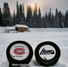 VERDUN CANADIENS QMJHL VICEROY MFG.  VINTAGE OFFICIAL PUCK MADE IN CANADA 🇨🇦