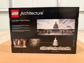LEGO ARCHITECTURE: United States Capitol Building (21030) Retired MISB From 2016