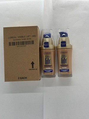 L'OREAL Visible Lift Serum Absolute Liquid Foundation, 152 Sand Beige 2pk