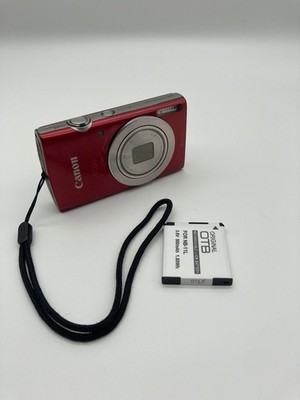 Canon IXUS 185 | getestet | Kratzer auf Linse | Digitalkamera | 20 MP | rot