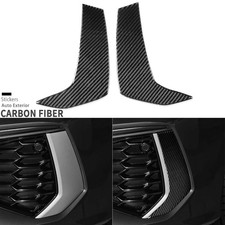 Real Carbon Fiber Front Bumper Grille Side Cover Trim For Adui A3 S3 8Y 2020-25
