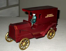 1911- DAYTON CLARK-GYRO-MOTOR-AUTO DELIVERY TRUCK-11" PRIVATE LABEL ANTIQUE TOY