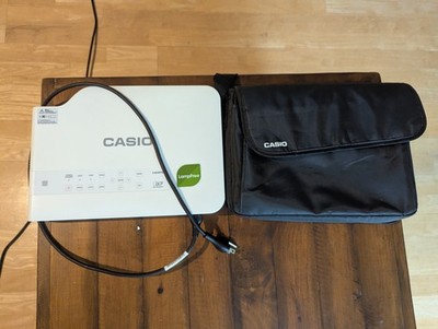 CASIO XJ-A257 WXGA 3000lm LED Laser Hybrid Projector Tested 169 Hours NO REMOTE