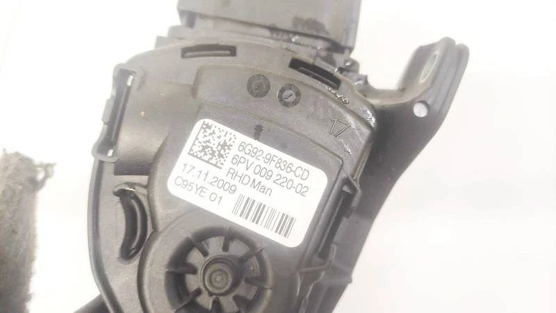 Volvo XC 60 2007 Accelerator throttle pedal (potentiometer) 6G929F FR2100576-98 - Photo 3/4
