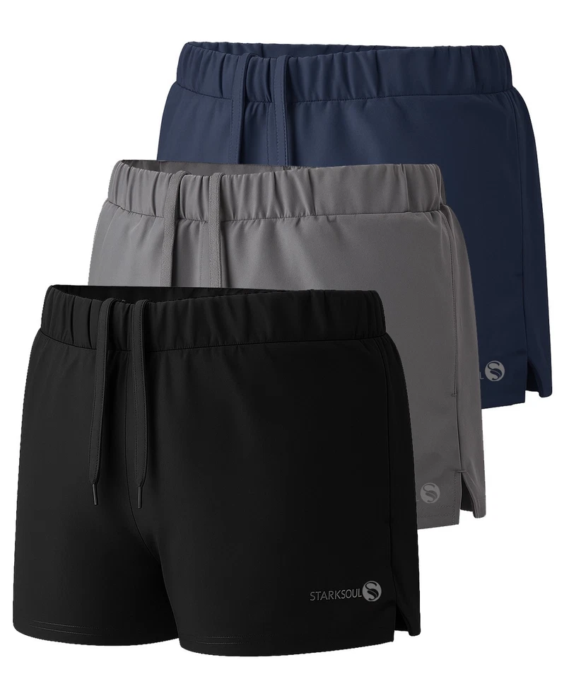 Laufshorts Herren mit Innenslip & Taschen | Atmungsaktiv & leicht | Sporthose - Bild 1 von 4