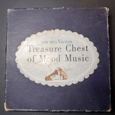 Treasure Chest Of Mood Music Set (10) RCA Victor 45rpm Records
