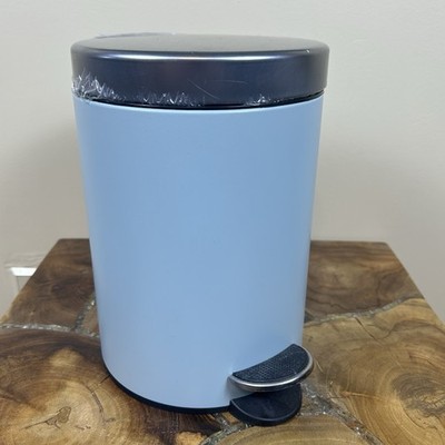 Ikea EKOLN Trash can, light gray-turquoise, 1 gallon