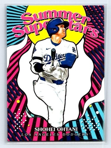 2025 Topps Series 2 Summer Superstars Shohei Ohtani #SS-19 Los Angeles Dodgers
