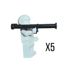 NEW WW2 Bazooka X5 For LEGO Minifigures Accessories Army Military Weapons USA