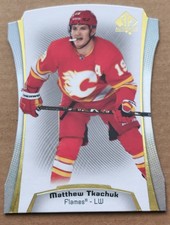 2021-22 SP Authentic Die Cuts #DC-12 Matthew Tkachuk Calgary Flames