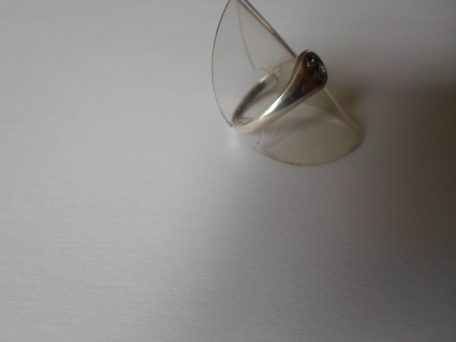 solid silver ring, openwork triskel, size 58 - image 7