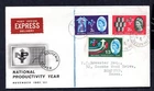 GB - 1962 National Productivity Year Phosphor First Day Cover