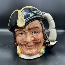 Royal Doulton Toby Mug Large Capt Henry Morgan #D6457 Porcelain England 1957