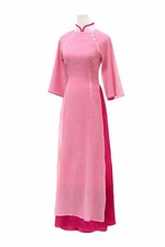 Vietnamese Traditional Pink  o D i   Size Small   Brand New   Includes Pants