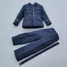 DID 80187 1/6 WWII British Pilot Squadron Leader Tom Action Figure Uniform Model