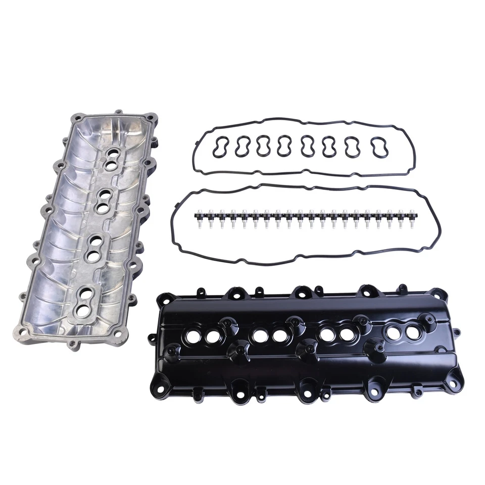 2x Aluminum Valve Cover Set for 2009-2010 Dodge Ram 1500 2011-2021 Ram 1500 5.7L - Image 2 of 4