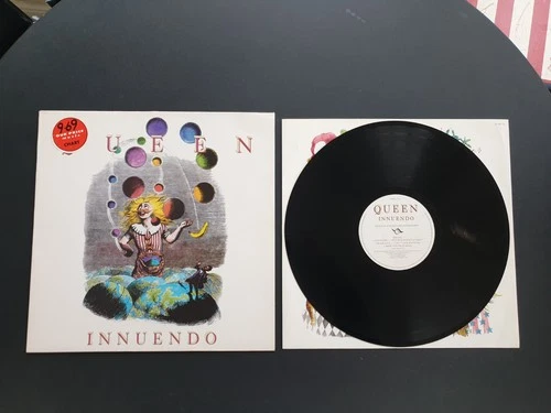QUEEN - INNUENDO 1991 UK PRESS 12" VINYL RECORD LP EX