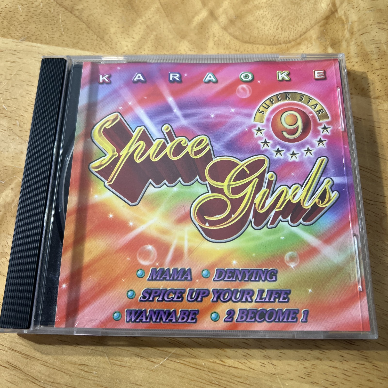 Spice Girls Karaoke Super Star Vol 9 CDG Digital Video Disc