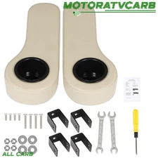 ALL-CARB Golf Cart Armrest with Cup Holder for EZGO Club Car Yamaha