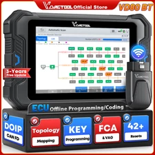 VDIAGTOOL VD80 BT Car Bidirectional OBD2 Scanner All Diagnostic Tool E.CU Coding