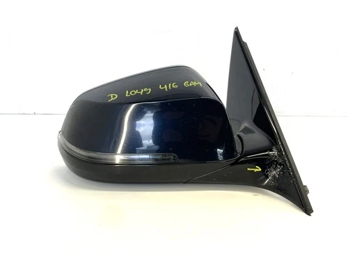 Bmw 535d M Sport F10 4 Door 2014 DOOR MIRROR DRIVER SIDE BLACK416 7350646