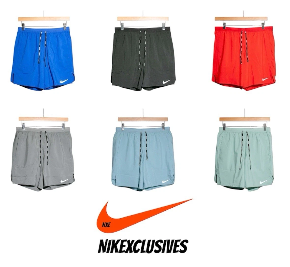 Nike Flex Stride Men's Dri-fit 2-In-1 Running Shorts 5” & 7” CJ5467 CJ5471