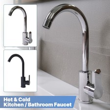 RV / Mobile Home Bathroom Kitchen Basin Sink Faucet Mixer Sprayer Water Tap US