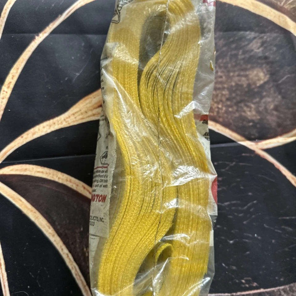 Kit de re-web para silla de césped Wellington naranja marrón blanco rayas 72 pies hecho en EE. UU. NUEVO DE STOCK Foto 4 de 4