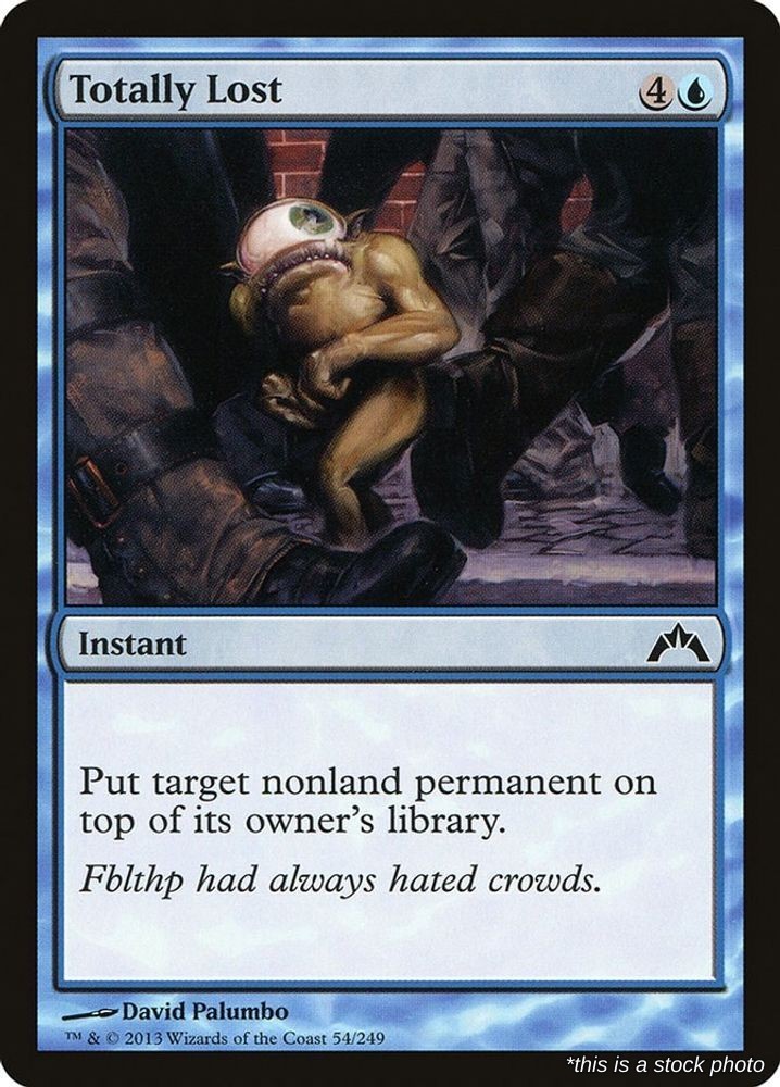 Totally Lost (GTC 54), Normal, Gatecrash, MTG