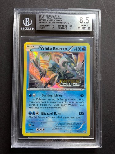 White Kyurem graded BGS 8.5 for sale on eBay
