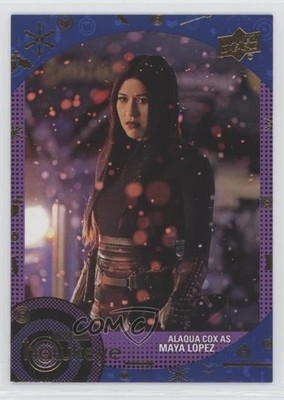 2023 Marvel Studios Hawkeye Ensemble Blue /199 as Maya Lopez Alaqua Cox #95 07un