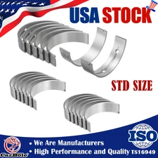 Set of Main & Rod Bearings STD Size For 2011-2015 Chrysler Dodge Jeep V6 3.6L US