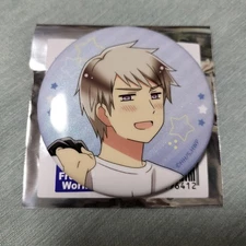 Hetalia ROUND-1 Round One Glitter Can Badge Prussia