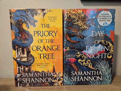 SIGNED First Edition Goldsboro Roots of Chaos Set by Samantha Shannon Priory