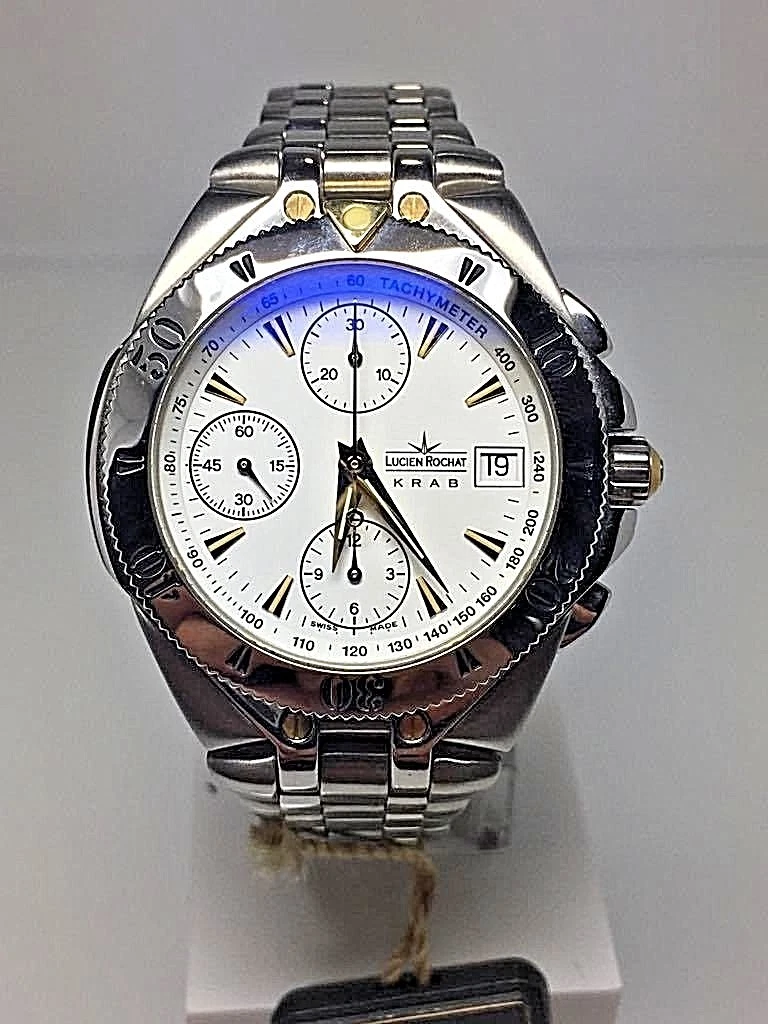 Orologio Uomo Lucien Rochat Krab Swiss Made Automatico Chrono e